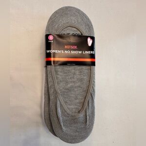 Hot Sox Women’s No show liners 8 pairs